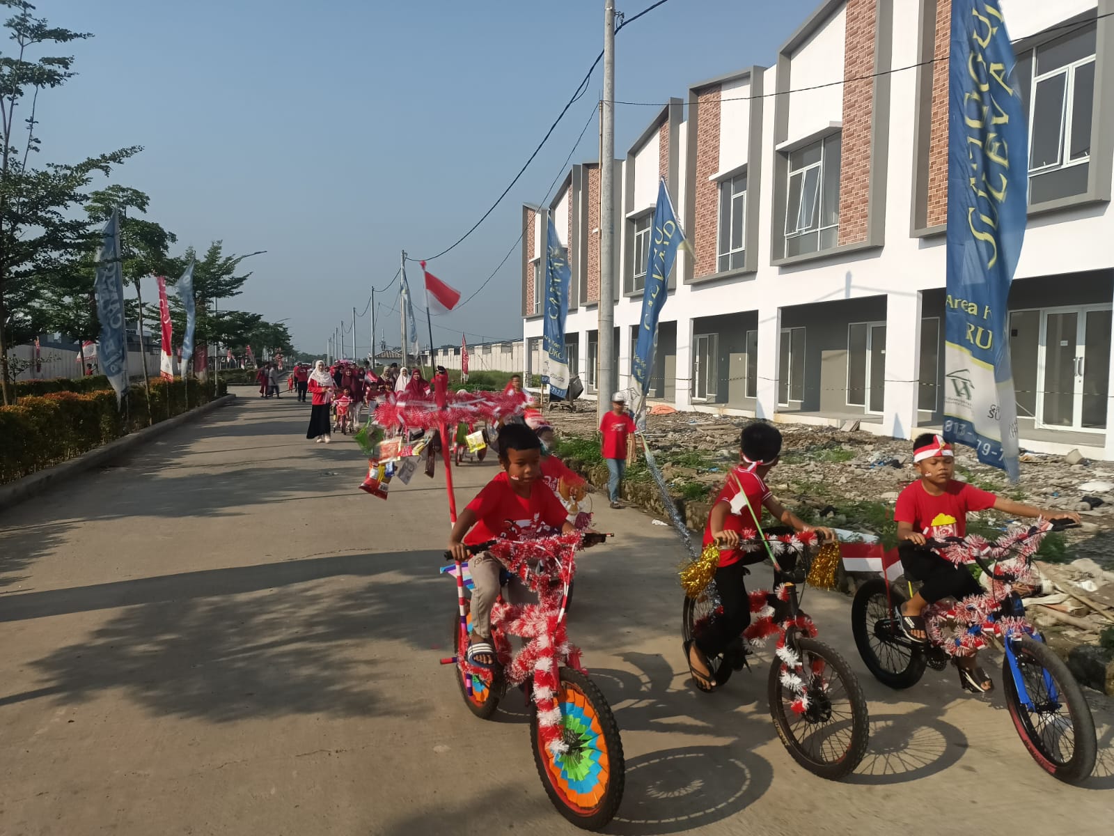 Kemeriahan Jalan Santai Agustusan 2025